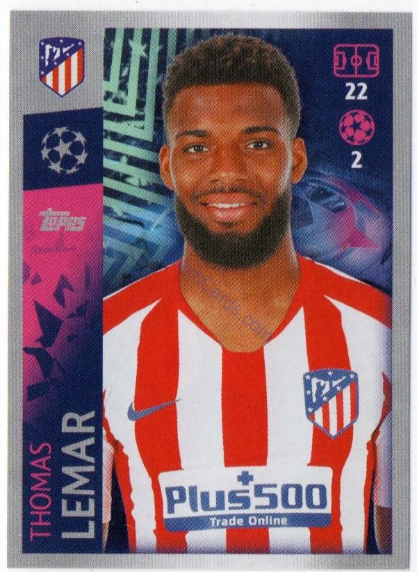 Thomas Lemar 2019/20 Topps sticker #36