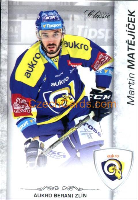 Martin Matějíček 2017/18 OFS hokejová karta #161