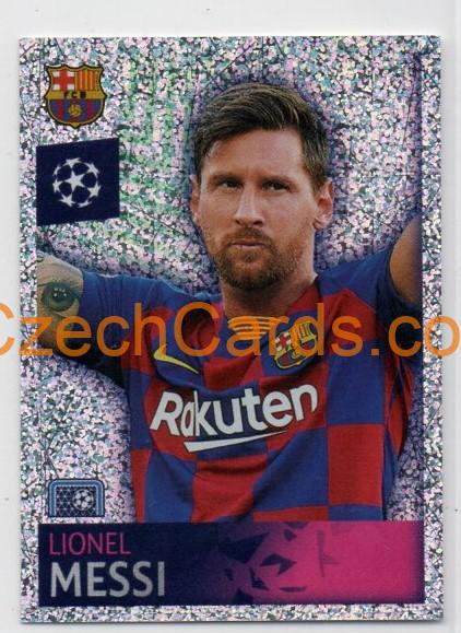 Lionel Messi 2019/20 Topps sticker Top Scorer #44