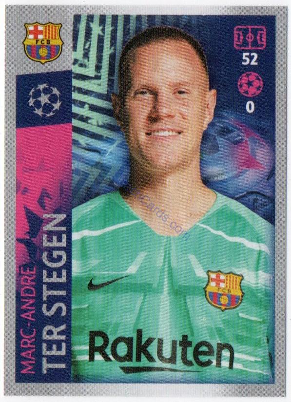 Marc-André ter Stegen 2019/20 Topps sticker #45