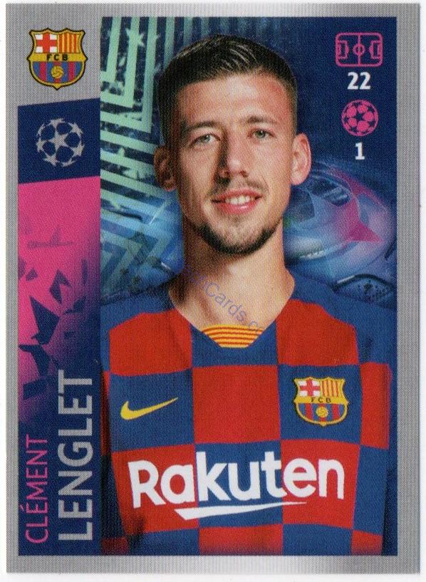 Clément Lenglet 2019/20 Topps sticker #46