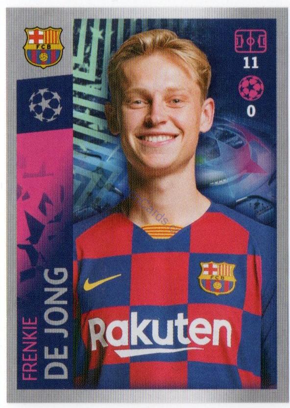 Frenkie de Jong 2019/20 Topps sticker #51