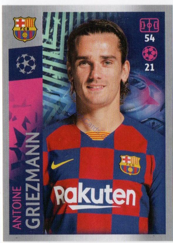 Antoine Griezmann 2019/20 Topps sticker #57