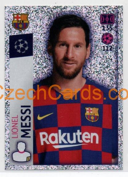 Lionel Messi 2019/20 Topps sticker #59