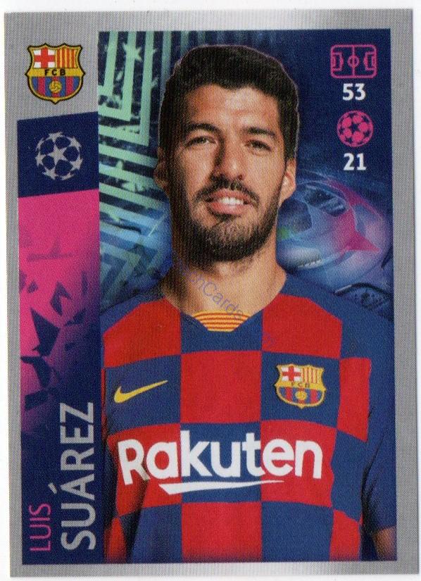 Luis Suarez 2019/20 Topps sticker #60