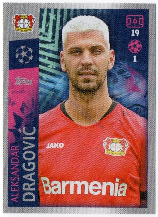 Aleksandar Dragović 2019/20 Topps sticker #68