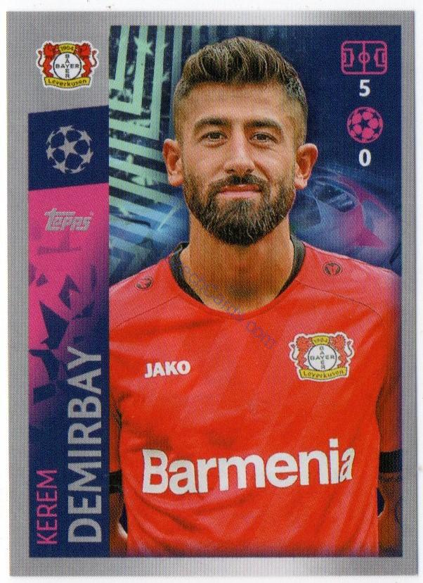 Kerem Demirbay 2019/20 Topps sticker #72