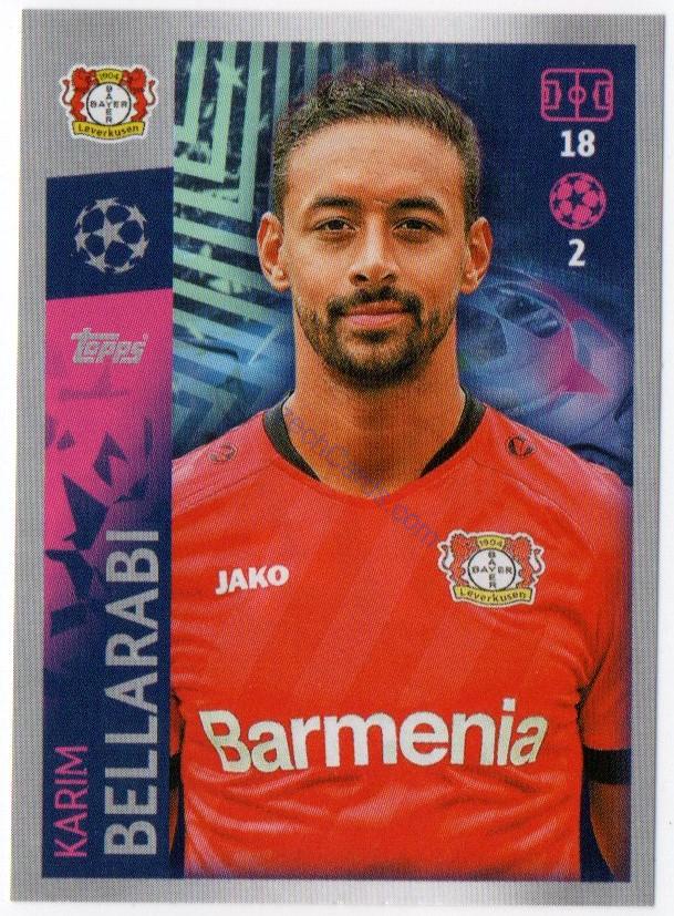 Karim Bellarabi 2019/20 Topps sticker #74
