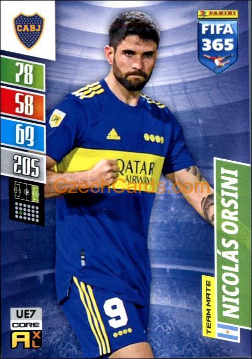 Nicolás Orsini 2022 Panini Adrenalyn XL Fifa 365 #UE7