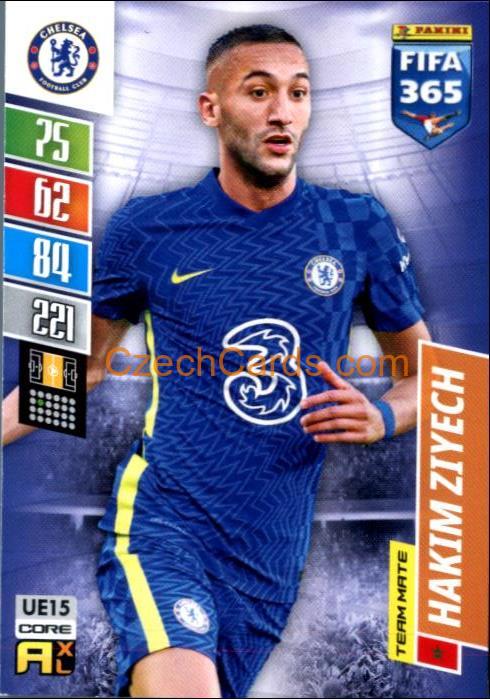 Hakim Ziyech 2022 Panini Adrenalyn XL Fifa 365 #UE15