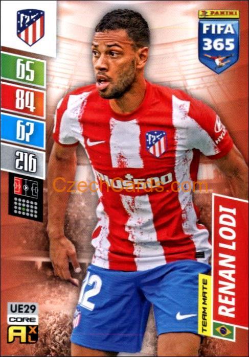 Renan Lodi 2022 Panini Adrenalyn XL Fifa 365 #UE29