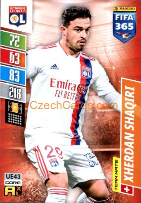 Xherdan Shaqiri 2022 Panini Adrenalyn XL Fifa 365 #UE43
