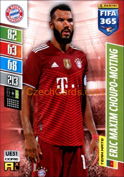 Eric Maxim Choupo-Moting 2022 Panini Adrenalyn XL Fifa 365 #UE51