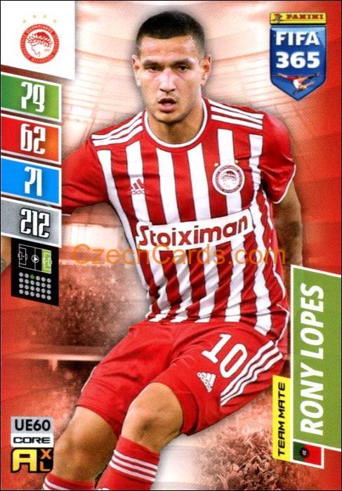 Rony Lopes 2022 Panini Adrenalyn XL Fifa 365 #UE60