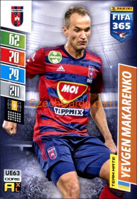Yevgen Makarenko 2022 Panini Adrenalyn XL Fifa 365 #UE63
