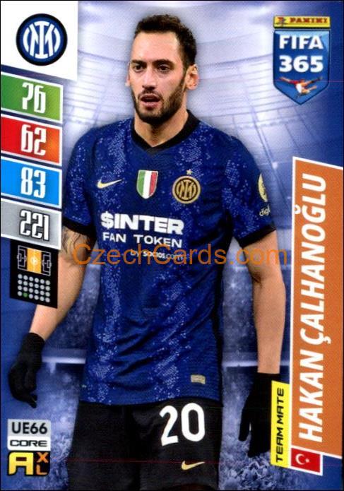 Hakan Calhanoglu 2022 Panini Adrenalyn XL Fifa 365 #UE66