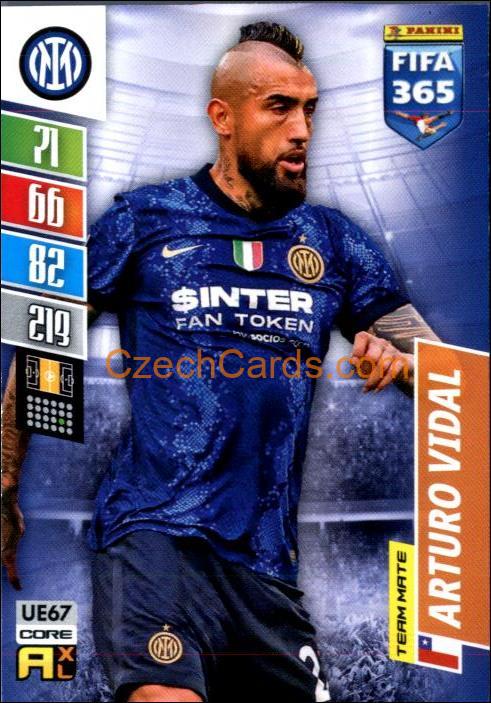 Arturo Vidal 2022 Panini Adrenalyn XL Fifa 365 #UE67