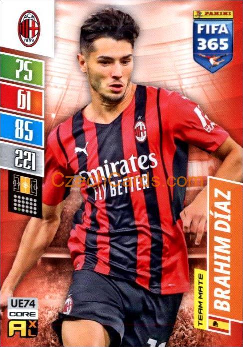 Brahim Díaz 2022 Panini Adrenalyn XL Fifa 365 #UE74