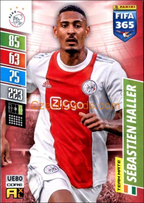 Sébastien Haller 2022 Panini Adrenalyn XL Fifa 365 #UE80