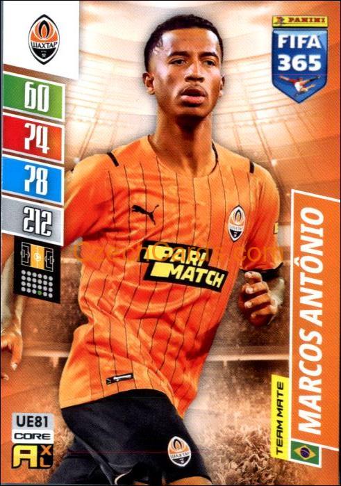 Marcos Antônio 2022 Panini Adrenalyn XL Fifa 365 #UE81