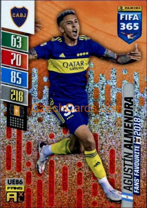 Agustín Almendra 2022 Panini Adrenalyn XL Fifa 365 Fans #UE86