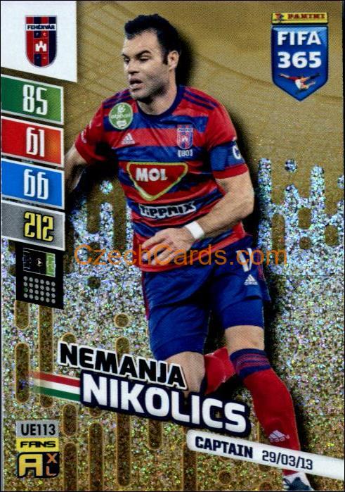 Nemanja Nikolics 2022 Panini Adrenalyn XL Fifa 365 Captain #UE113