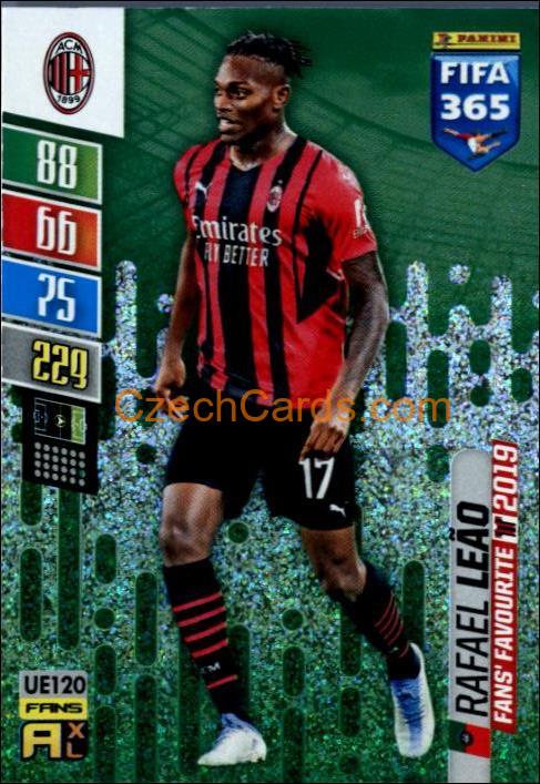Rafael Leao 2022 Panini Adrenalyn XL Fifa 365 Fans #UE120