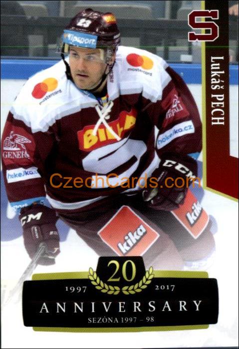 Lukáš Pech 2017/18 OFS hokejová karta Retro #83