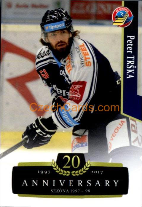 Peter Trška 2017/18 OFS hokejová karta Retro #121