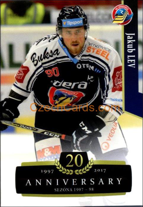 Jakub Lev 2017/18 OFS hokejová karta Retro #124