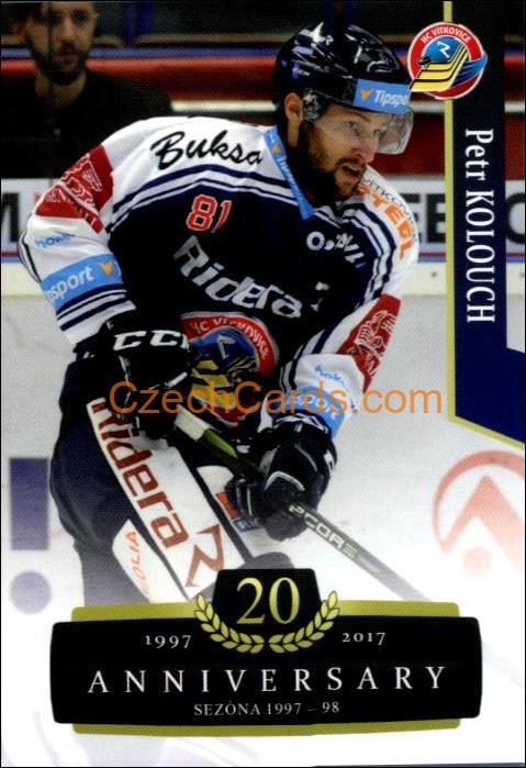 Petr Kolouch 2017/18 OFS hokejová karta Retro #126