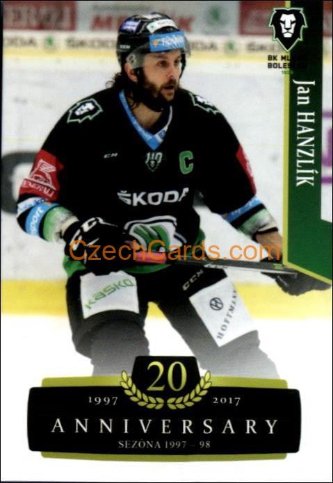 Jan Hanzlík 2017/18 OFS hokejová karta Retro #132
