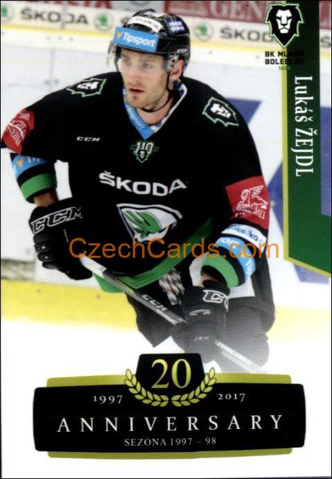 Lukáš Žejdl 2017/18 OFS hokejová karta Retro #142