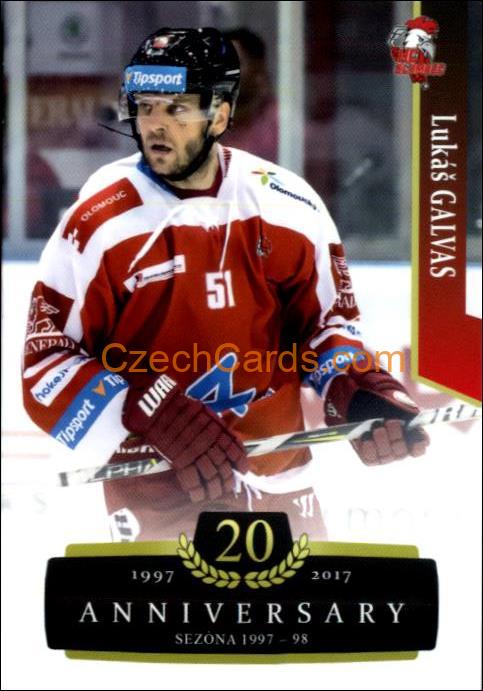 Lukáš Galvas 2017/18 OFS hokejová karta Retro #148