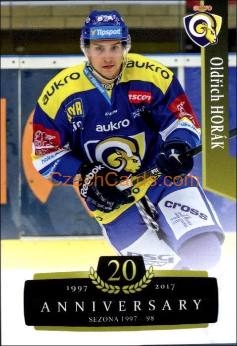 Oldřich Horák 2017/18 OFS hokejová karta Retro #162