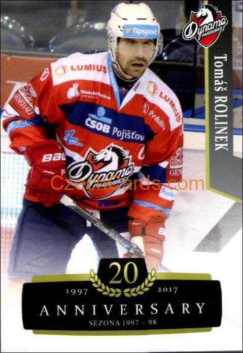 Tomáš Rolinek 2017/18 OFS hokejová karta Retro #180