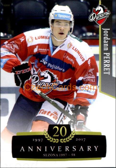 Jordann Perret 2017/18 OFS hokejová karta Retro #184