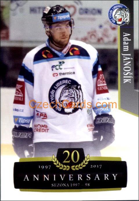 Adam Jánošík 2017/18 OFS hokejová karta Retro #209