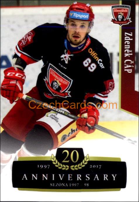 Zdeněk Čáp 2017/18 OFS hokejová karta Retro #216