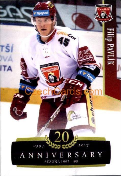 Filip Pavlík 2017/18 OFS hokejová karta Retro #217