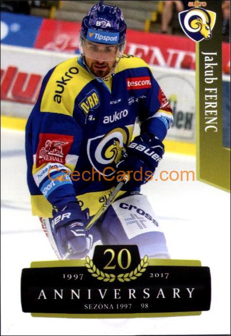 Jakub Ferenc 2017/18 OFS hokejová karta Retro #281