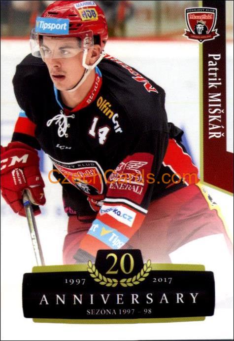 Patrik Miškář 2017/18 OFS hokejová karta Retro #307
