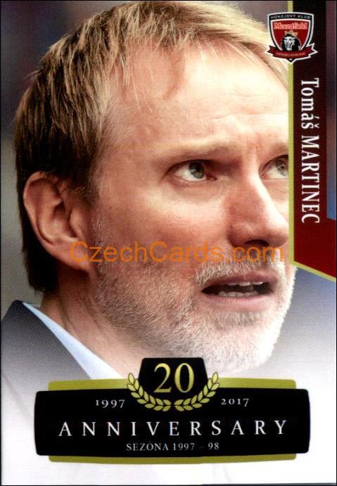 Tomáš Martinec 2017/18 OFS hokejová karta Retro #309