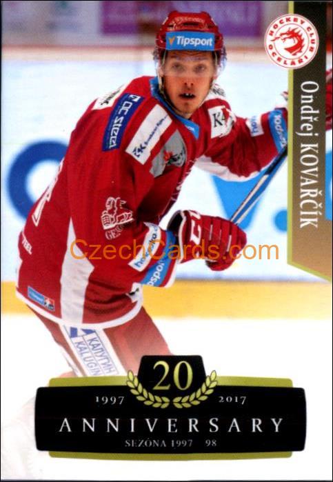 Ondřej Kovařčík 2017/18 OFS hokejová karta Retro #338