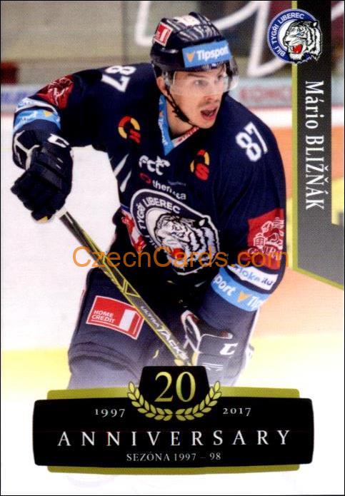Mário Bližňák 2017/18 OFS hokejová karta Retro #322
