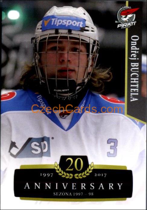 Ondřej Buchtela 2017/18 OFS hokejová karta Retro #328