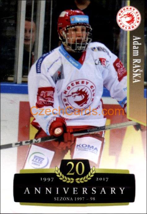 Adam Raška 2017/18 OFS hokejová karta Retro #340