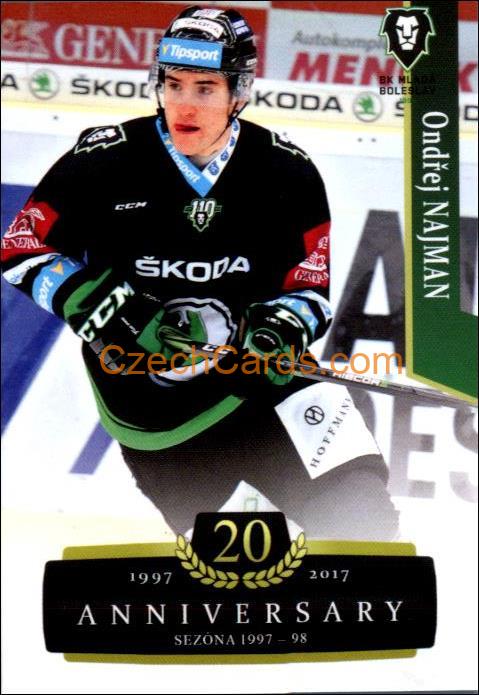 Daniel Krenželok 2017/18 OFS hokejová karta Retro #359