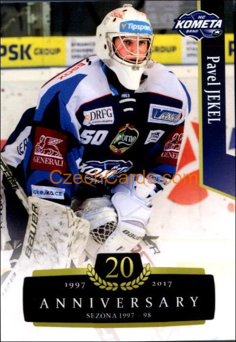 Pavel Jekel 2017/18 OFS hokejová karta Retro #406