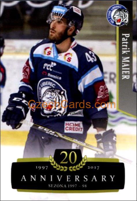 Patrik Maier 2017/18 OFS hokejová karta Retro #416
